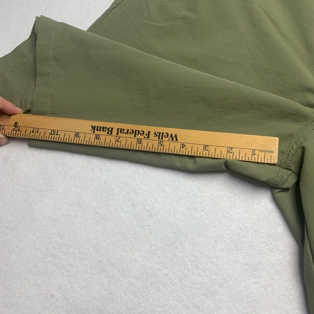 Timberland Men's Flat Front 11" Inseam Chino Cargo Hiking Short green size 35 - Picture 10 of 11